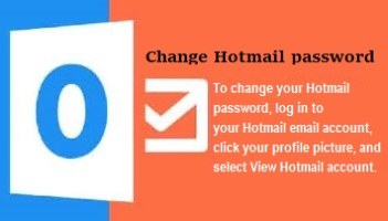 change hotmail password
